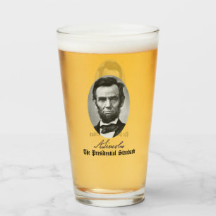 Abraham Lincoln, der Präsidentenstandard Glas