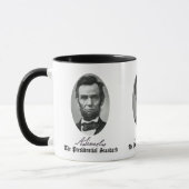 Abraham Lincoln, der Präsidentschaftsstandard. Tasse (Links)
