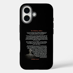 Abraham Lincoln - Die Rede von Gettysburg iPhone 16 Hülle