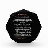 Abraham Lincoln - Die Rede von Gettysburg Fotoblock (Vorderseite)