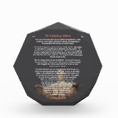 Abraham Lincoln - Die Rede von Gettysburg Fotoblock (Vorderseite)