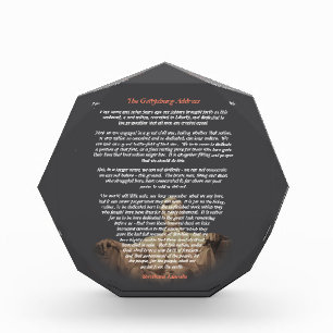 Abraham Lincoln - Die Rede von Gettysburg Fotoblock