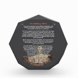 Abraham Lincoln - Die Rede von Gettysburg Fotoblock