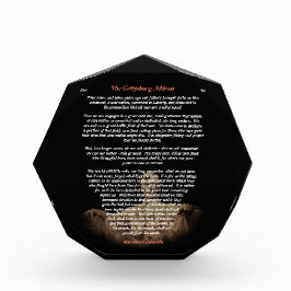 Abraham Lincoln - Die Rede von Gettysburg Fotoblock