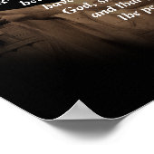 Abraham Lincoln - Die Rede von Gettysburg Poster (Ecke)