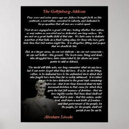 Abraham Lincoln - Die Rede von Gettysburg Poster