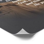 Abraham Lincoln - Die Rede von Gettysburg Poster (Ecke)