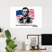 Abraham Lincoln Diejenigen, die Freedom Poster ver (Heimbüro)