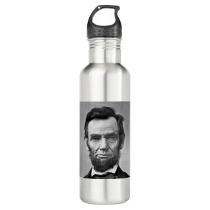 Abraham Lincoln Edelstahlflasche
