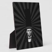 Abraham Lincoln Erklärung zur Präsidentschaftswahl Fotoplatte (Seite)