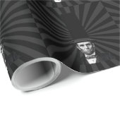Abraham Lincoln Erklärung zur Präsidentschaftswahl Geschenkpapier (Rolleneckpunkt)