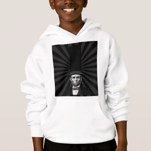 Abraham Lincoln Erklärung zur Präsidentschaftswahl Hoodie (Vorderseite)