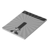 Abraham Lincoln Erklärung zur Präsidentschaftswahl Notizblock (Rotiert)