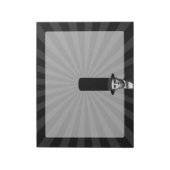 Abraham Lincoln Erklärung zur Präsidentschaftswahl Notizblock (Rotiert)