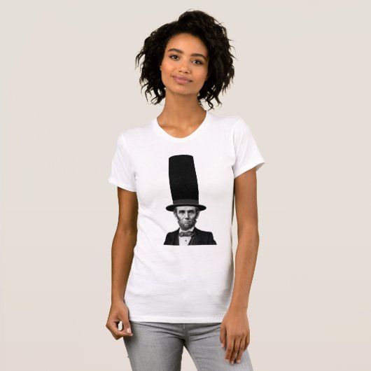 Abraham Lincoln Erklärung zur Präsidentschaftswahl T-Shirt (Vorne ganz)