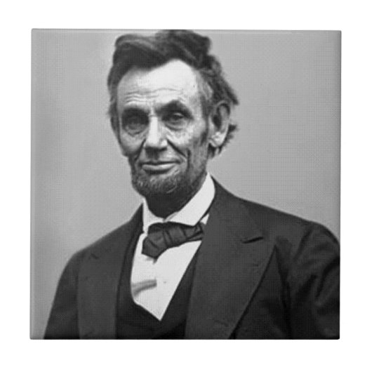 Abraham Lincoln Fliese (Vorderseite)