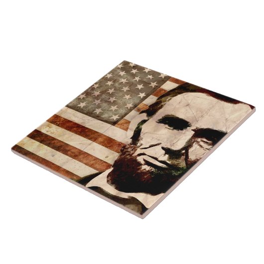 Abraham Lincoln Fliese (Seite)