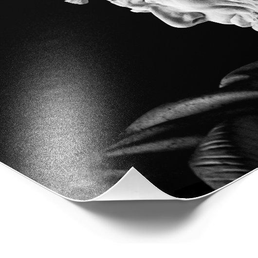 Abraham Lincoln Fotodruck (Ecke)