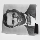 Abraham Lincoln Fotoplatte (Seite)