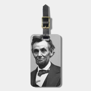 Abraham Lincoln Gepäckanhänger
