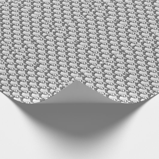 Abraham Lincoln Geschenkpapier (Ecke)