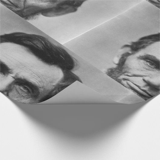 Abraham Lincoln Geschenkpapier (Ecke)