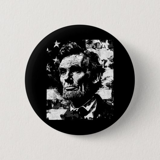 Abraham Lincoln Geschichtslehrer Präsident 4. J Button (Vorderseite)
