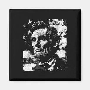 Abraham Lincoln Geschichtslehrer Präsident 4. Juli Magnet