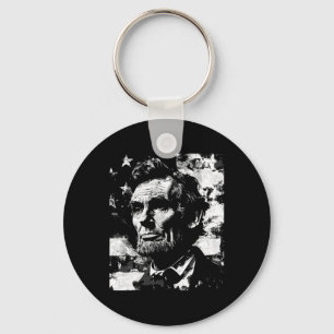 Abraham Lincoln Geschichtslehrer Präsident 4. Juli Schlüsselanhänger