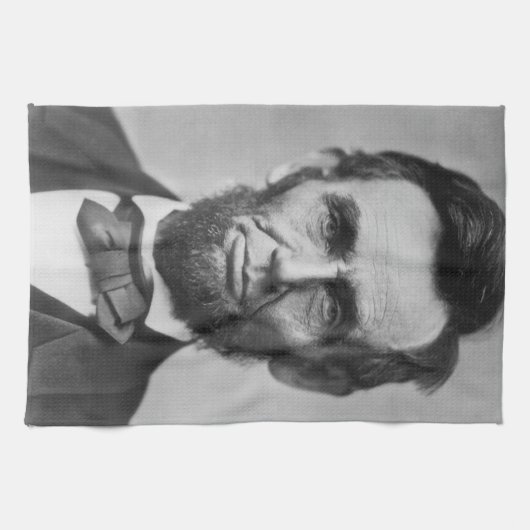 Abraham Lincoln Geschirrtuch (Horizontal)