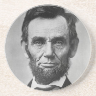 Abraham Lincoln Getränkeuntersetzer