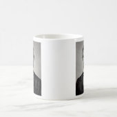 Abraham Lincoln Gettysburg Portrait Kaffeetasse (Mittel)