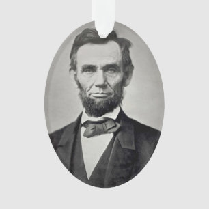 Abraham Lincoln Gettysburg Portrait Ornament