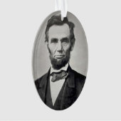 Abraham Lincoln Gettysburg Portrait Ornament (Vorderseite)