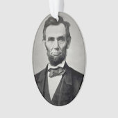 Abraham Lincoln Gettysburg Portrait Ornament (Vorderseite)