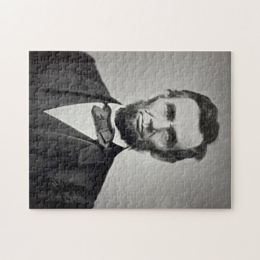 Abraham Lincoln Gettysburg Portrait Puzzle (Horizontal)