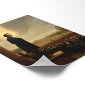 Abraham Lincoln: Gettysburg-Rede Poster (Ecke)