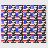 ABRAHAM LINCOLN-GEWERKSCHAFT GESCHENKPAPIER (Flach)