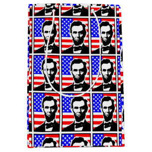 ABRAHAM LINCOLN-GEWERKSCHAFT MITTLERE GESCHENKTÜTE