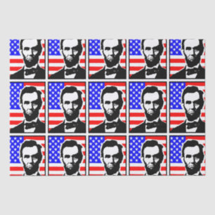 ABRAHAM LINCOLN-GEWERKSCHAFT SEIDENPAPIER
