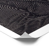 Abraham Lincoln, graviert von einem Foto von Wil Poster (Ecke)