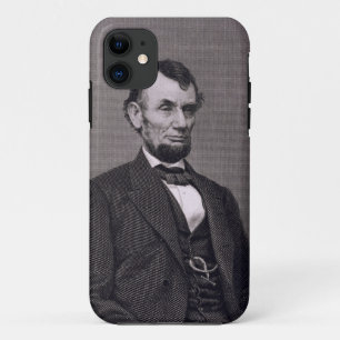 Abraham Lincoln, graviert von einer Fotografie Case-Mate iPhone Hülle