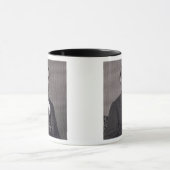 Abraham Lincoln, graviert von einer Fotografie Tasse (Zentrum)