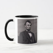 Abraham Lincoln, graviert von einer Fotografie Tasse (Links)