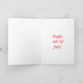 Abraham Lincoln Greeting Card Karte (Innenseite)