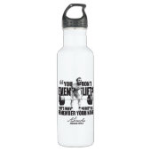Abraham Lincoln Gym Spaß - Lift ihr sogar? Trinkflasche (Vorderseite)
