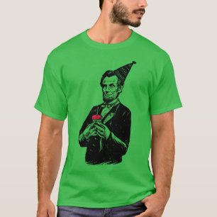 Abraham Lincoln Happy Geburtstagsvorsitzender T-Shirt