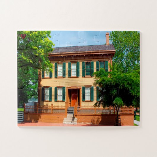 Abraham-Lincoln-Haus Puzzle (Horizontal)