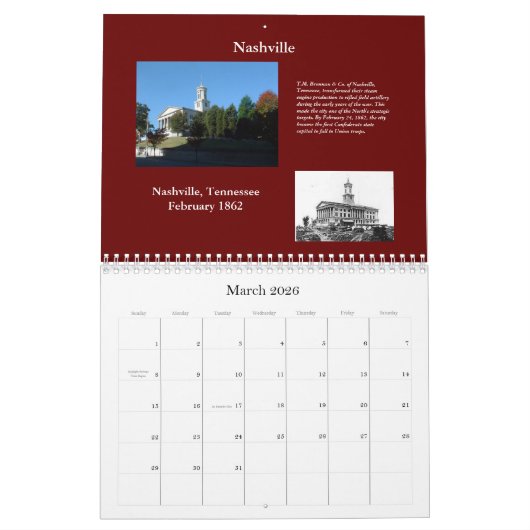 Abraham Lincoln...herausgefordert vom Kriegskalend Kalender (Mär 2026)