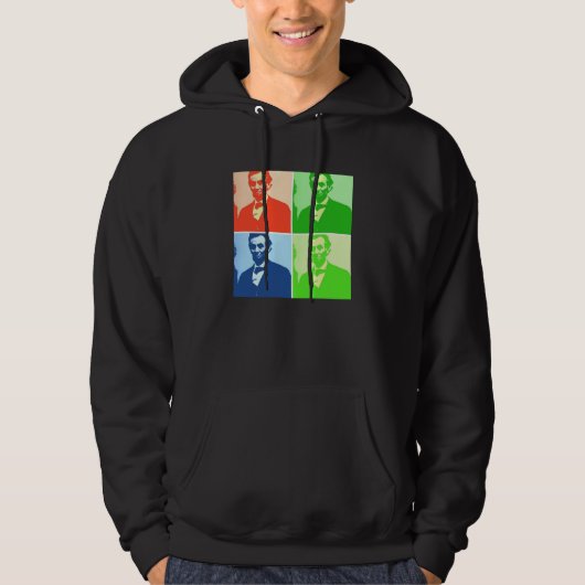 Abraham Lincoln Hoodie (Vorderseite)